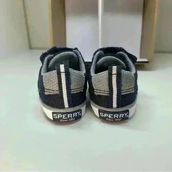 Sperry Unisex Baby Spinmaker Crib Jr Washable Sneaker - Picture 7 of 7
